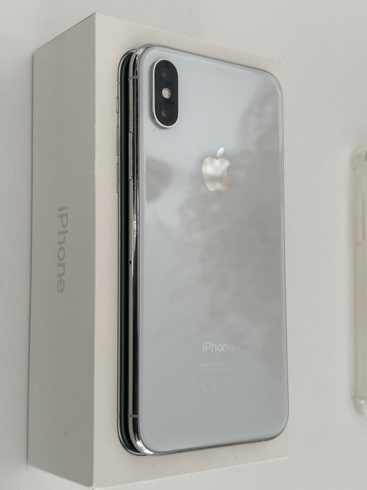 Iphonr XS Silver 64GB nows bateria