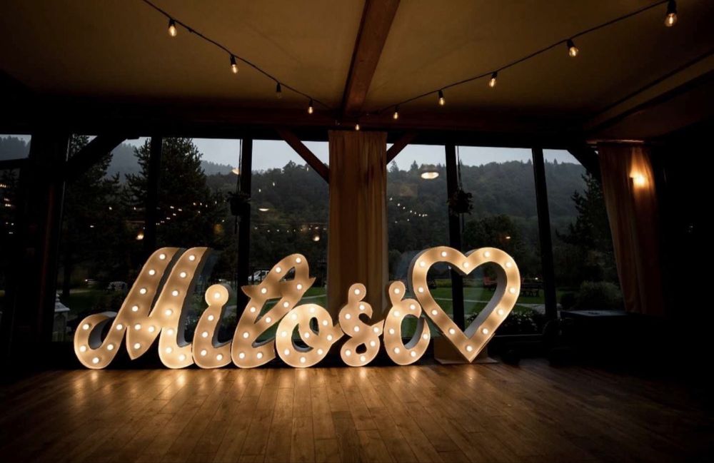 FOTOBUDKA 360 ciężki dym FOTOLUSTRO fontanny iskier lustro / napis mił