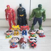 Batman, Hulk,  Iron Man,  roboty. Zestaw