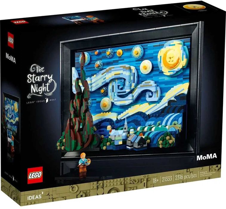 Конструктор LEGO Ideas Зоряна ніч Вінсента Ван Гога (21333)