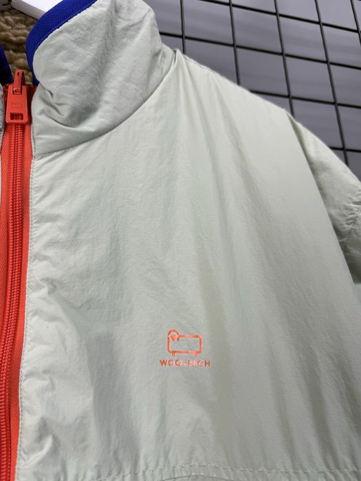 Чоловіча куртка шерпа Woolrich reversible curly fleece