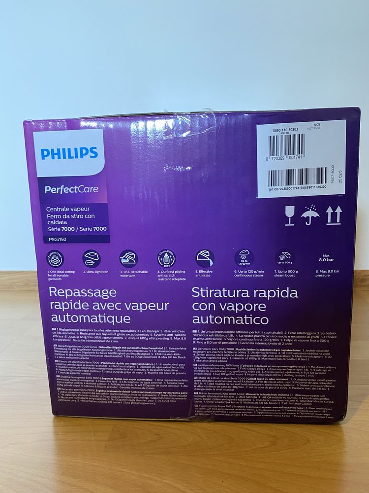 Generator pary żelazko STACJA PAROWA PerfectCare Philips PSG7150/30