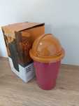 Mini śmietnik do auta w cup holder