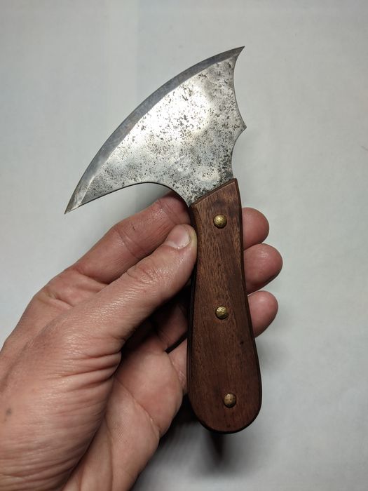 Раскройный нож ручной работы 2.