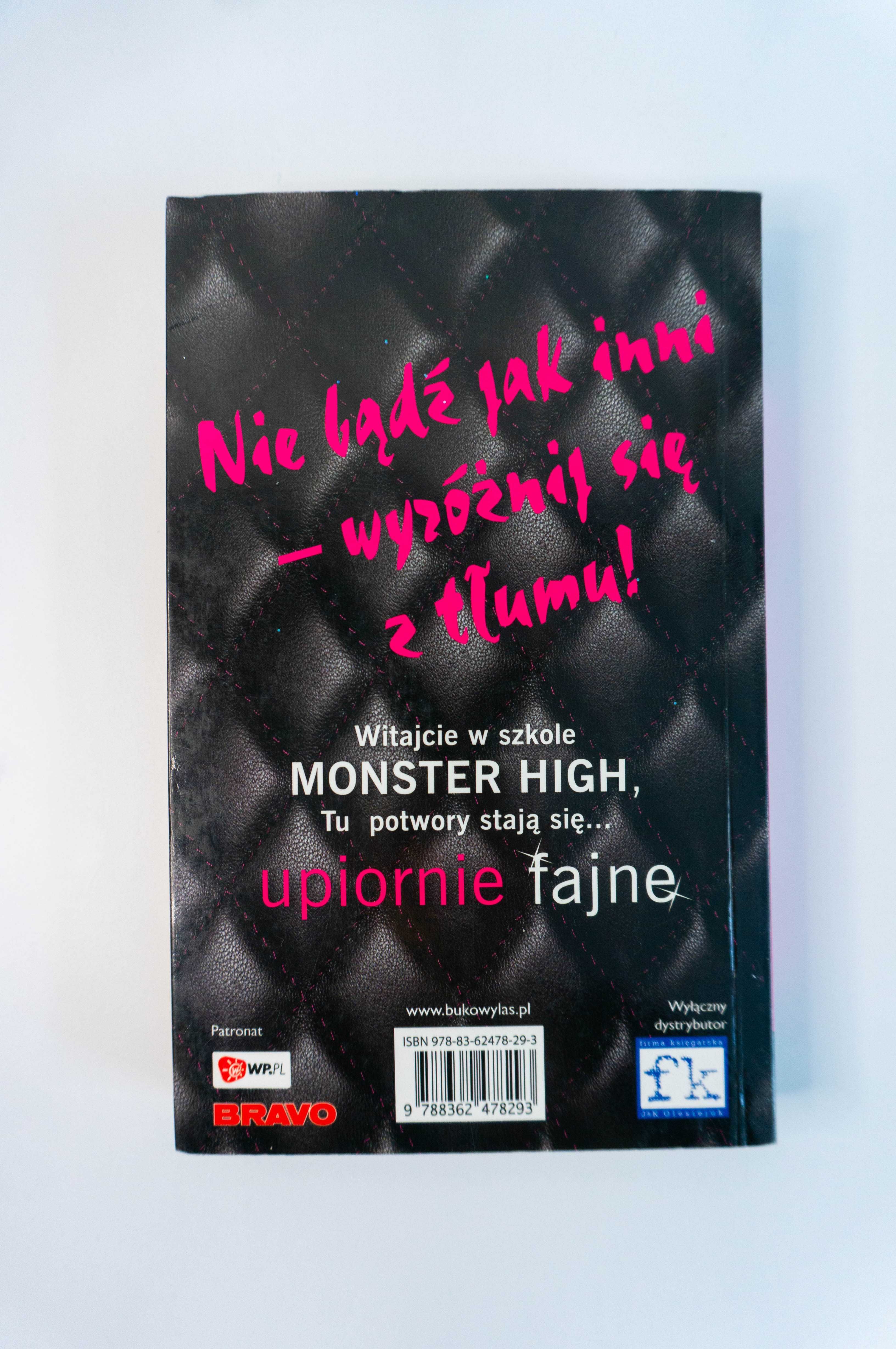 Monster high książka tom 1 upiorna szkoła