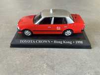 Model Altaya skala 1/43 Toyota Crown Taxi Hong Kong 1998 niekompletny