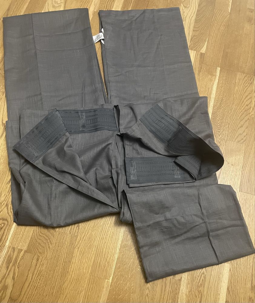 Zasłony okienne 135 x 254 cm NOWE - 2 sztuki