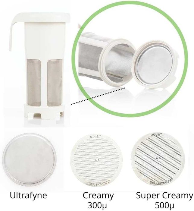 MÜLSI Soul wielofunkcyjny filtr sitkowy domowe mleko rośline 1l w 1min