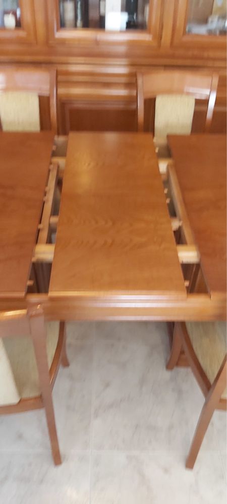 Sala jantar madeira maciça