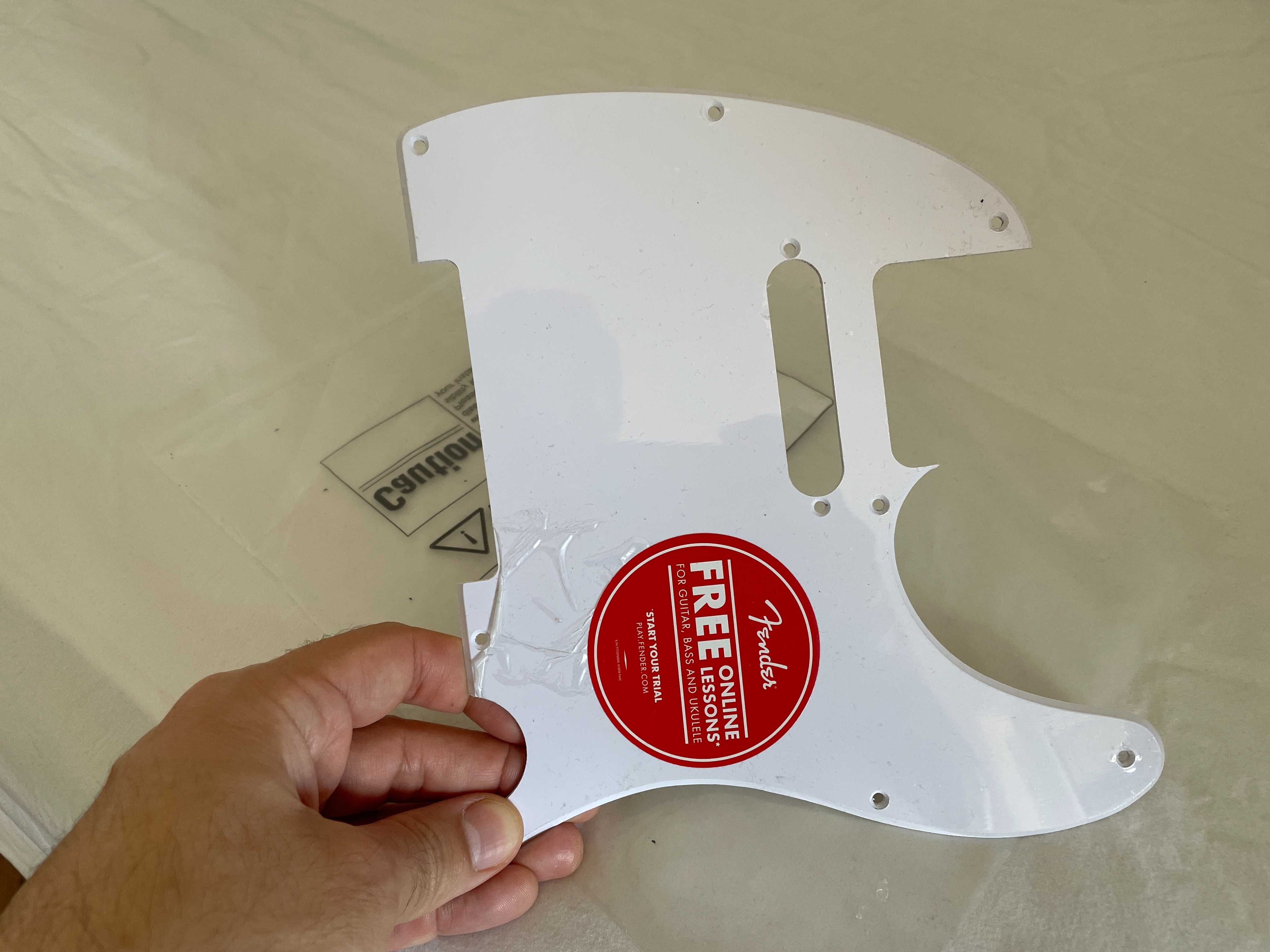 Escudo Fender Tele Pickguard Novo