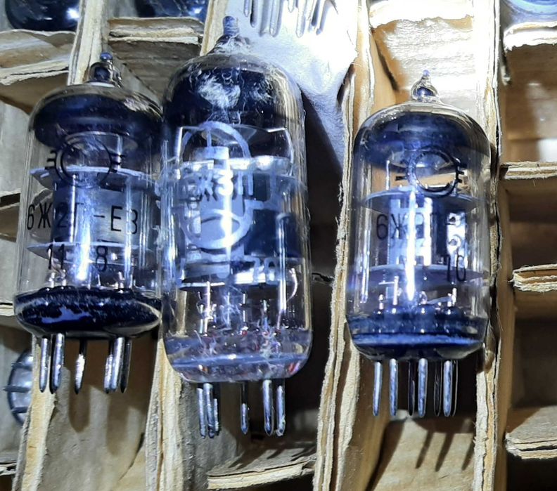 Радиолампы 6Ж2П-ЕВ и 6Ж3П