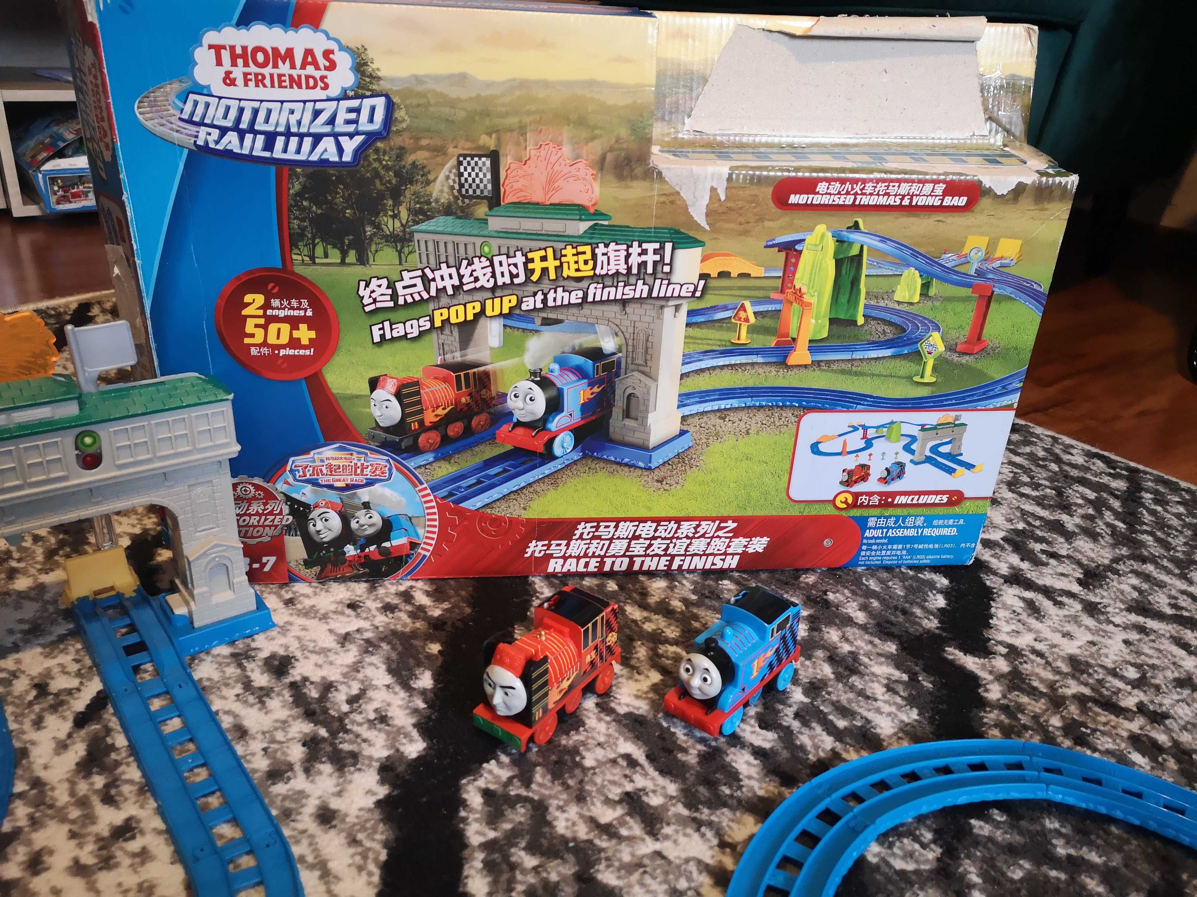 Fisher Price Zestaw torów Tomek i przyjaciele Wyścig do mety