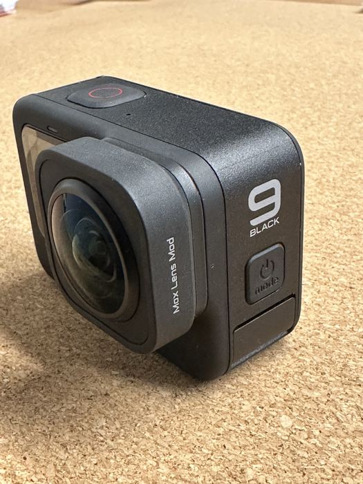 Gopro 9 + lente Max e acessórios
