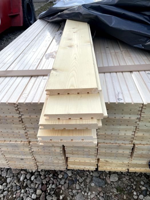 Deska elewacyjna faza, softline, szorstka, ukryty montaż.