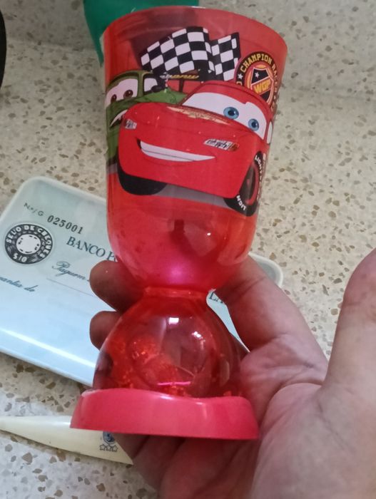 Copo colecional da Disney Cars