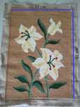 4 Quadros arraiolos com temática flores 60€ cada