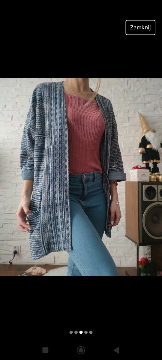 Kimono Bohemian Yessica bohostyle Luźna Narzutka boho
Rozmiar XL XXL