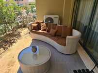 Sofá com mesa novos