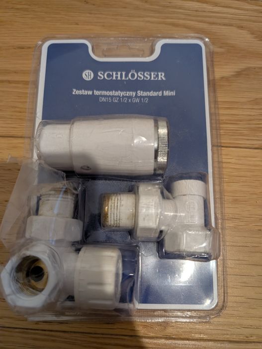 Zestaw zaworów termostatycznych Schlösser