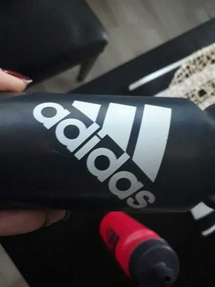 Bidon adidas PERF BOTTL c. RÓŻOWY/ fuksja , granatowy 500 ml 0,5 L