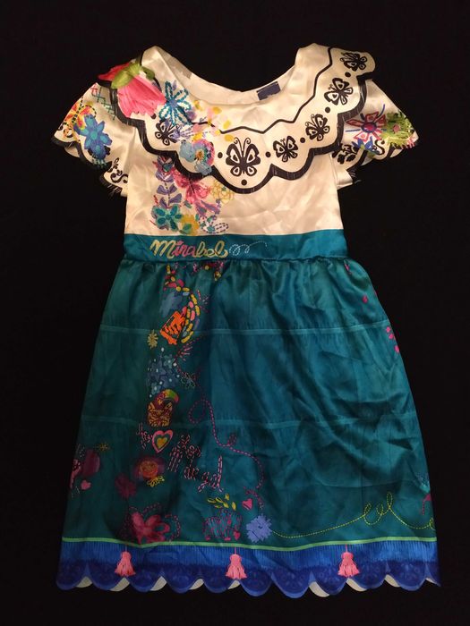 Карнавальное платье Мирабель Родригез на девочку 5-6 лет