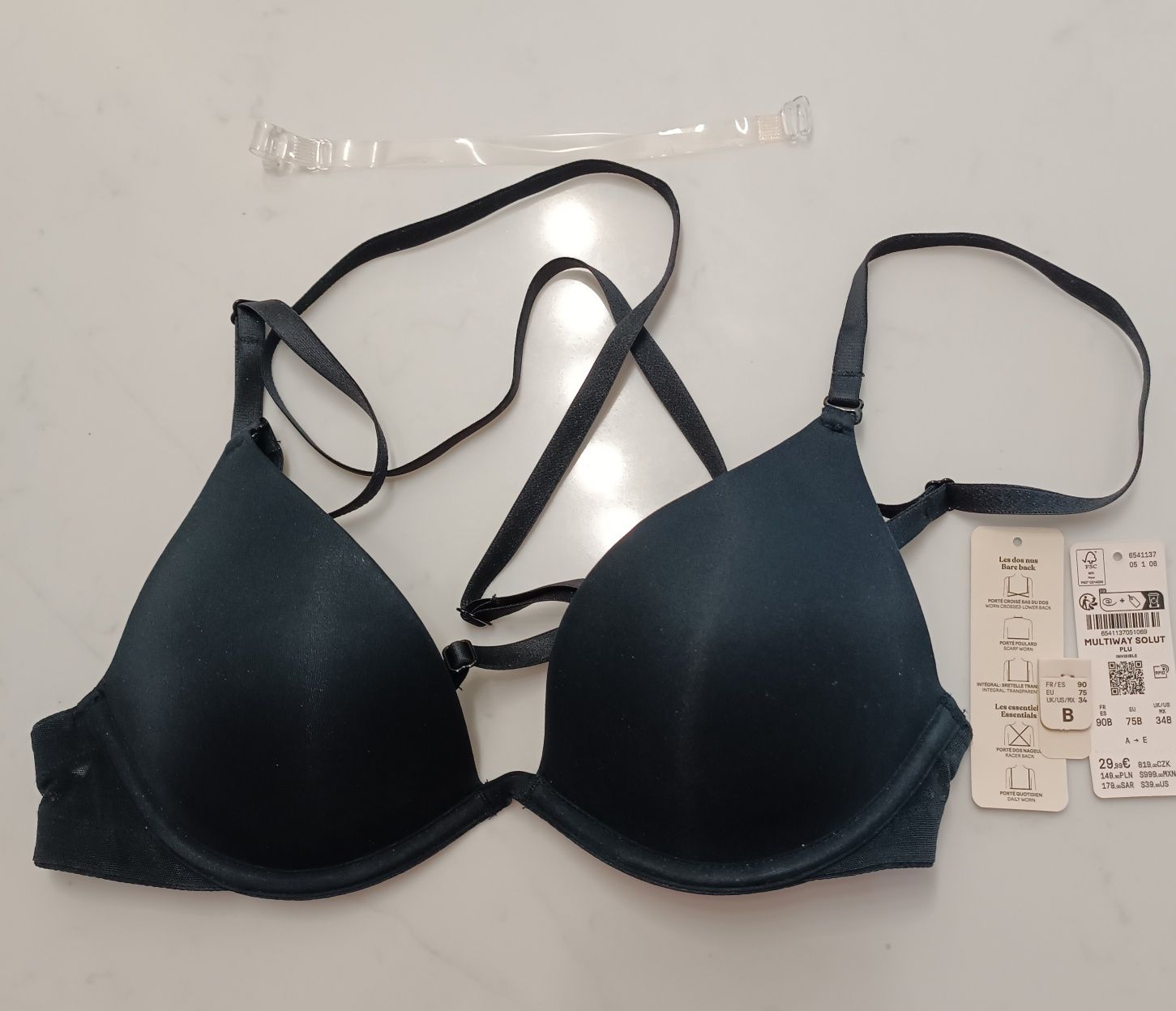 Biustonosz Etam 75B push up