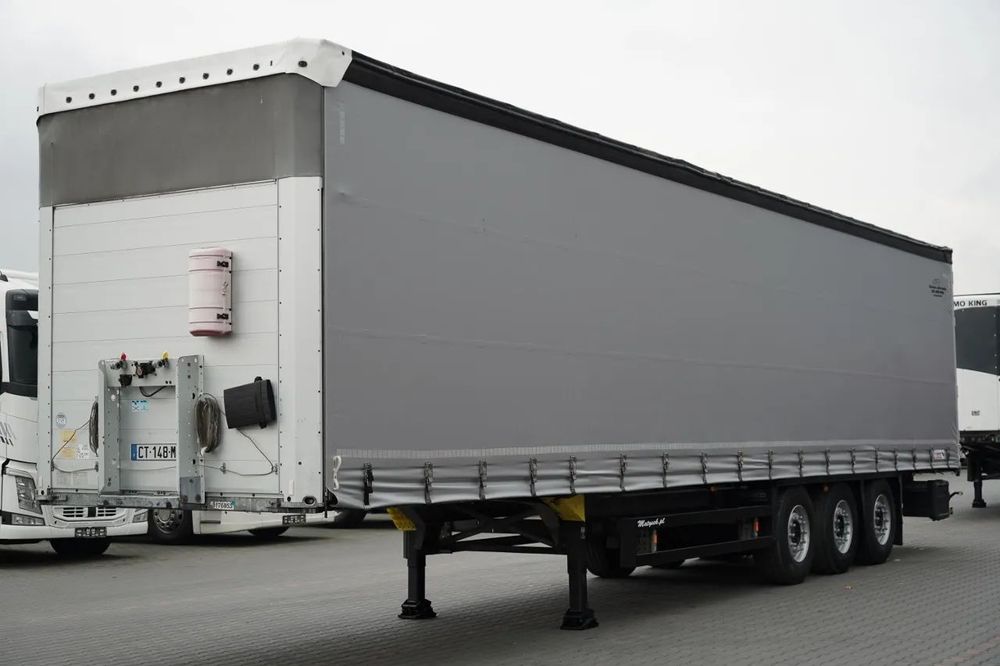 Schmitz Cargobull FIRANKA / STANDARD / 2 OSIE PODNOSZONE