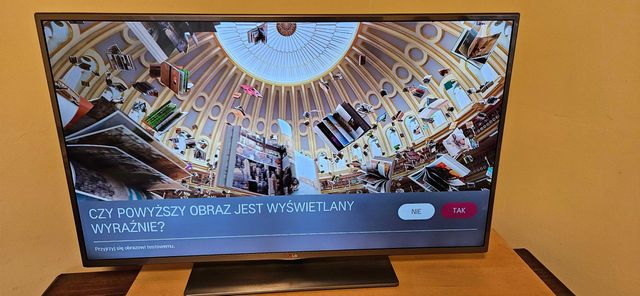 Telewizor LG 43" LED UHD/4K IDEAŁ.