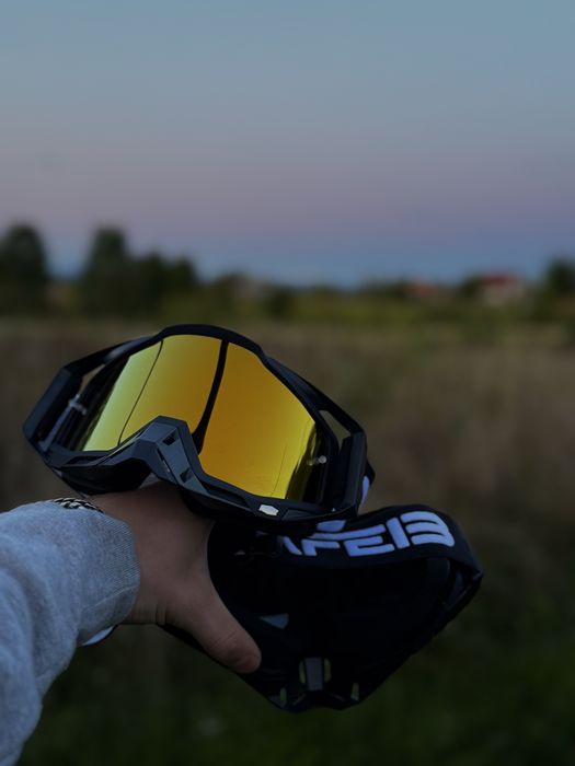 Кросові мото окуляри NAFEB, 100% на шолом очки ендуро крос на шлем