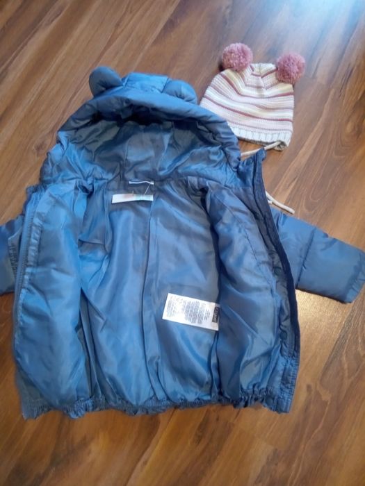 Nowa kurtka jesienna zimowa r. 80 dla dziewczynki gratis wysyłka