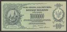 Polska 10 milionów marek polskich 1923