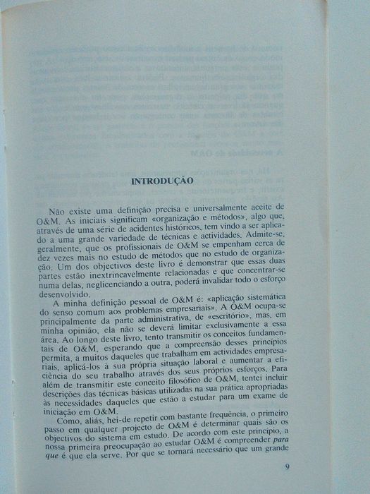 Organização e Métodos de R G Breadmore