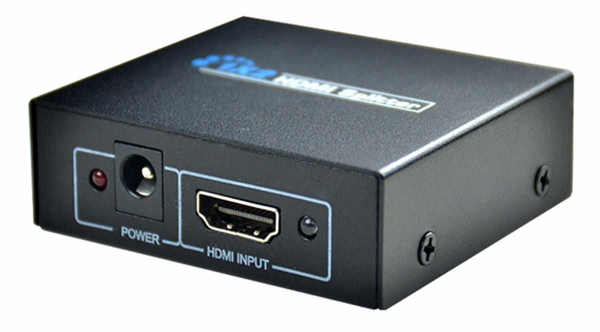 Splitter HDMI! Rozdzielacz HDMI z 1 na 2 porty FULL HD 1080p oraz 4K.