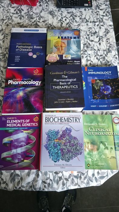 Livros de medicina/enfermagem