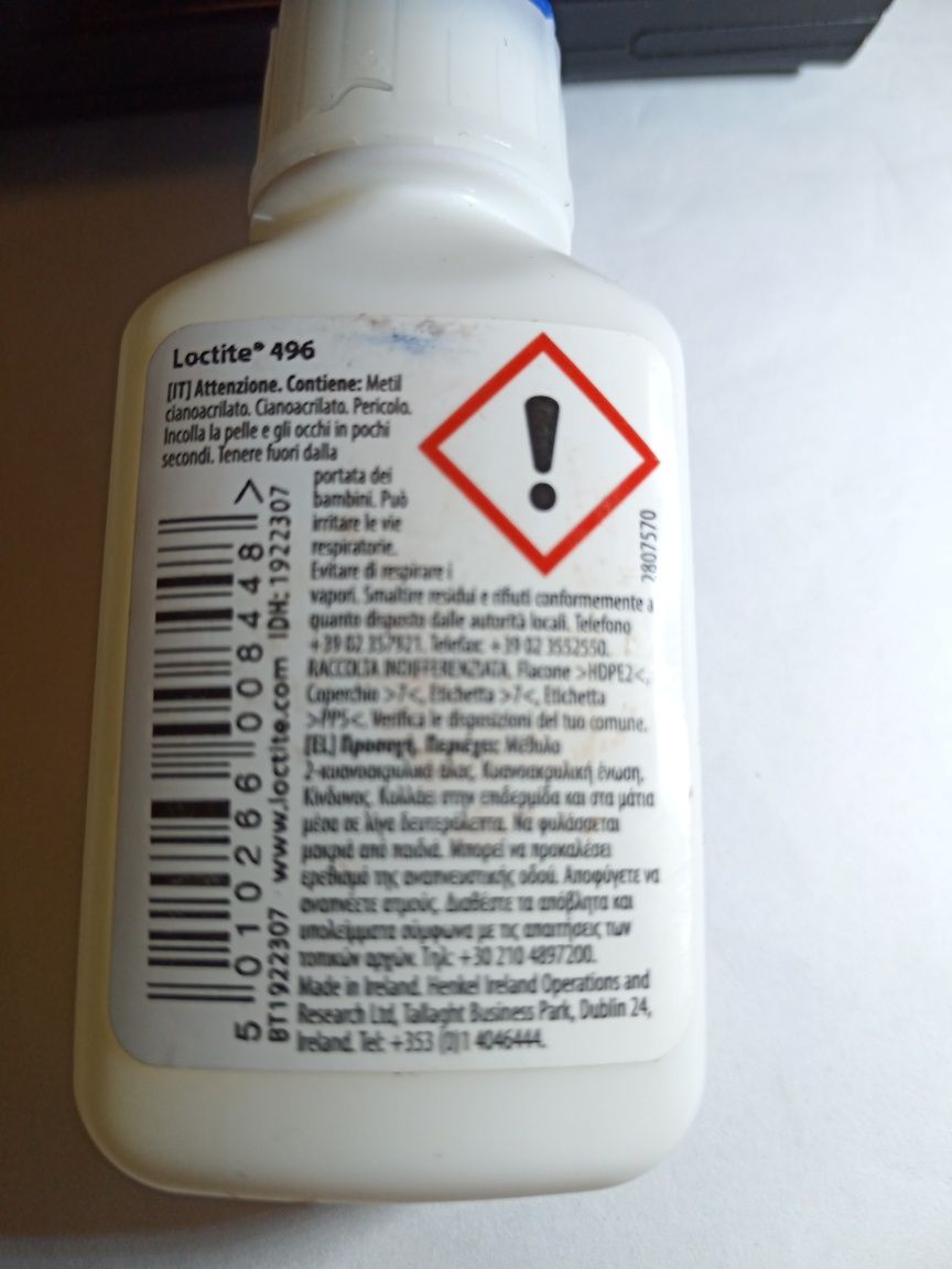 Клей Loctite 496
