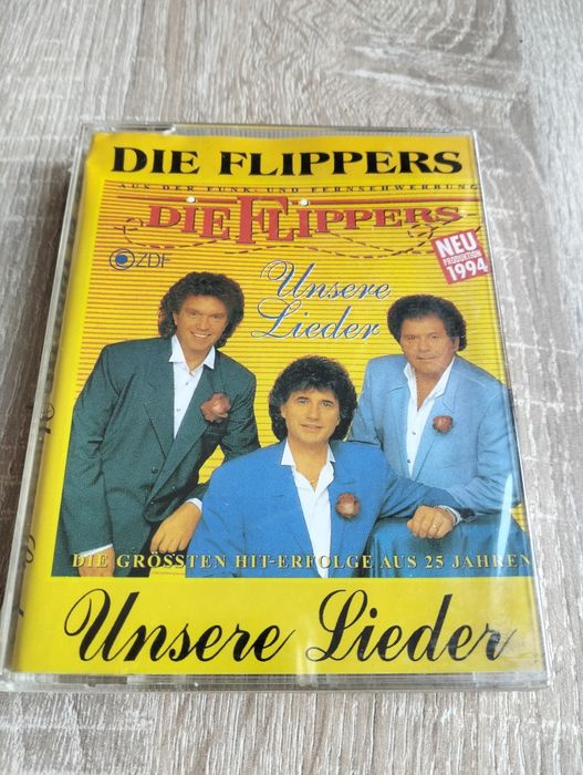 Kaseta magnetofonowa Die Flippers nowa w folii (album dwukasetowy)