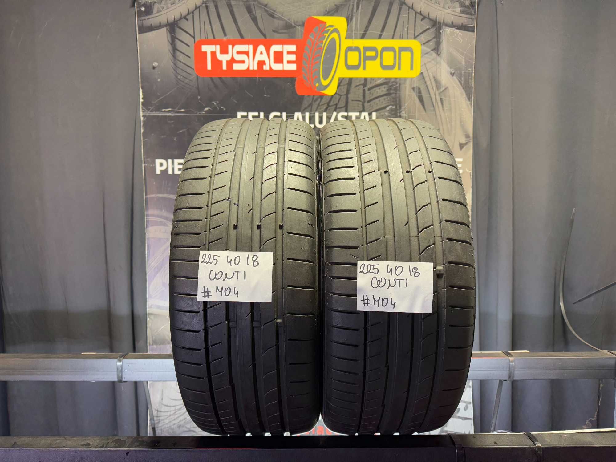 Opony Letnie 225/45/18 CONTINENTAL SPORTCONTACT #704