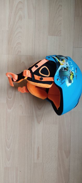 Kask narciarski dla chłopca nowy rozmiar S 48 - 54 cm