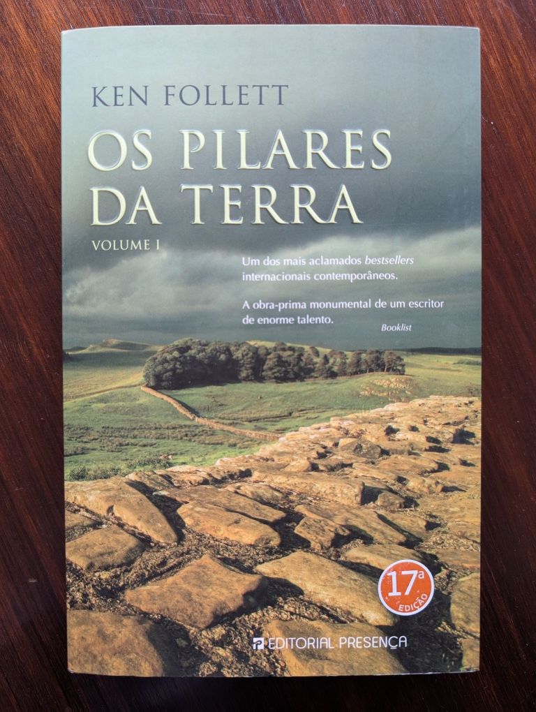 Os Pilares da Terra, Ken Follett, Vol. 1