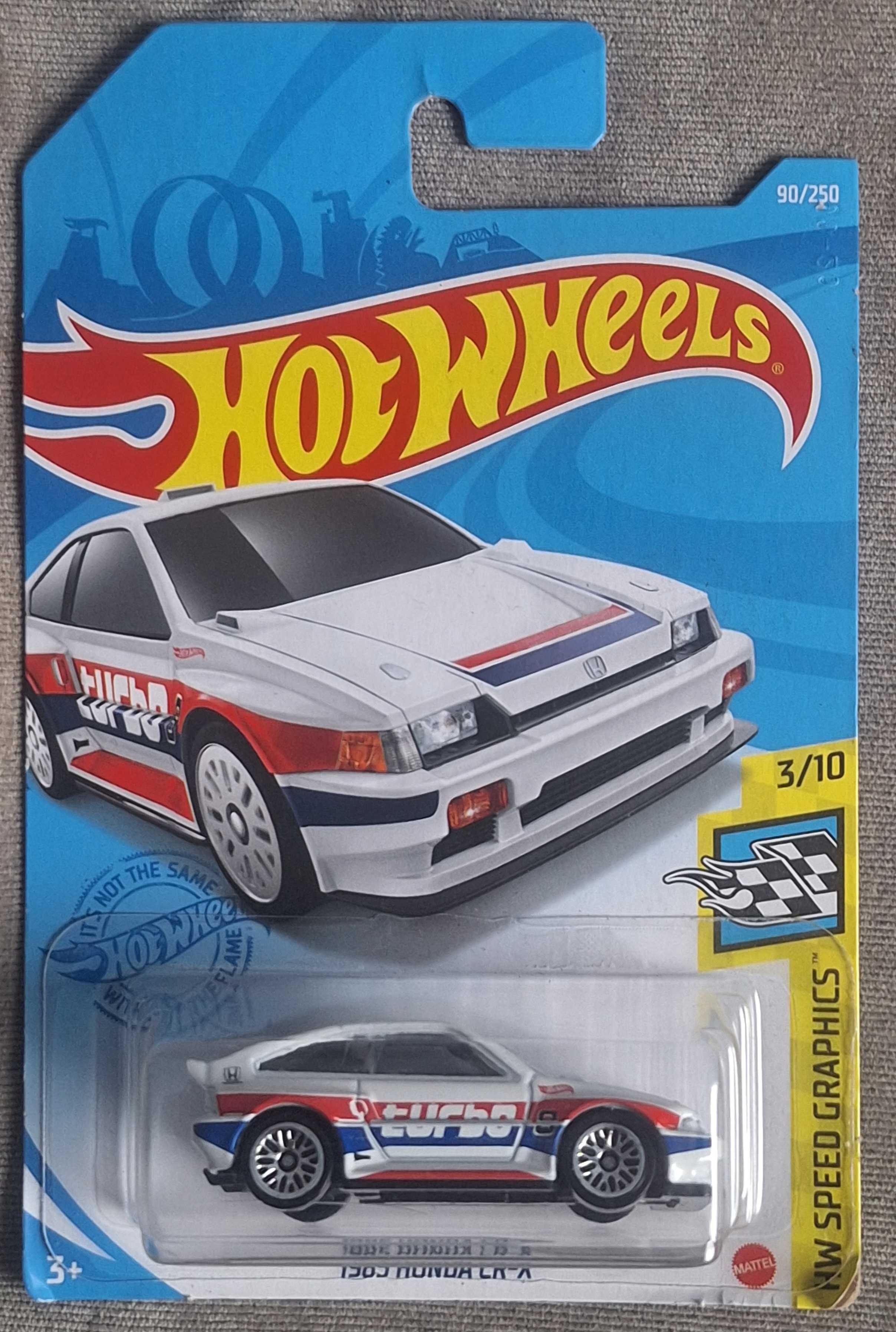 Hot Wheels 1985 Honda CR-X długa karta