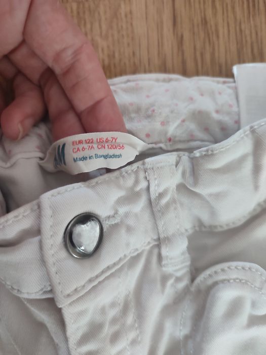 Літні штани для дівчинки 116-122 р.