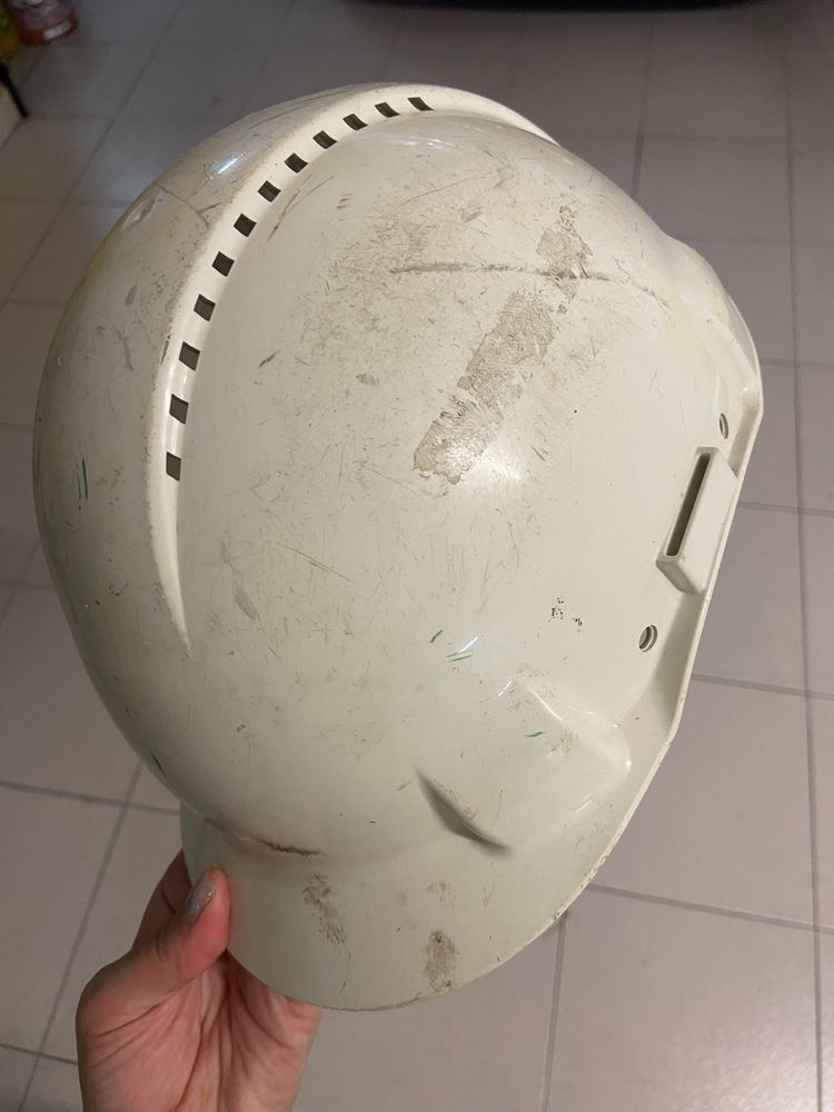 Capacete obra usado 3M