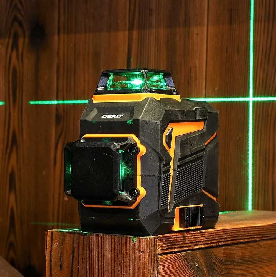 Poziomica laserowa DEKO 12 linii PRO – precyzja i jakość