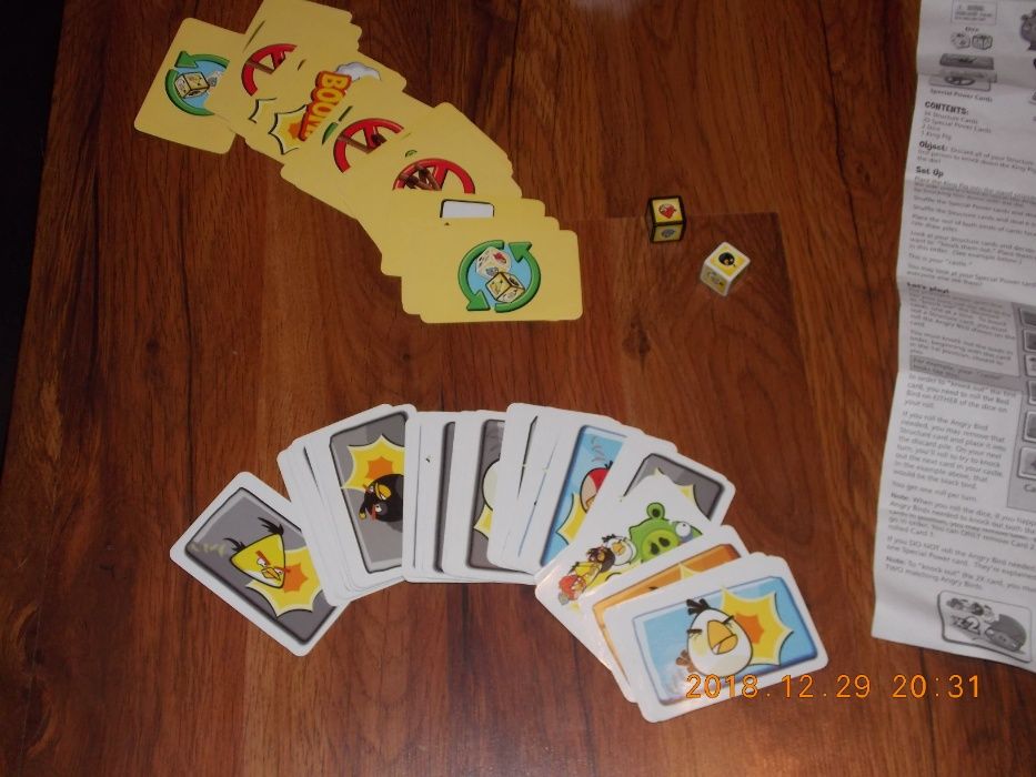 Angry Birds Card Game,gra karciana