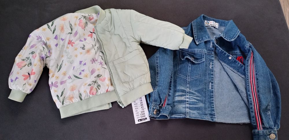 Paczka ciuchów dla dziewczynki 80