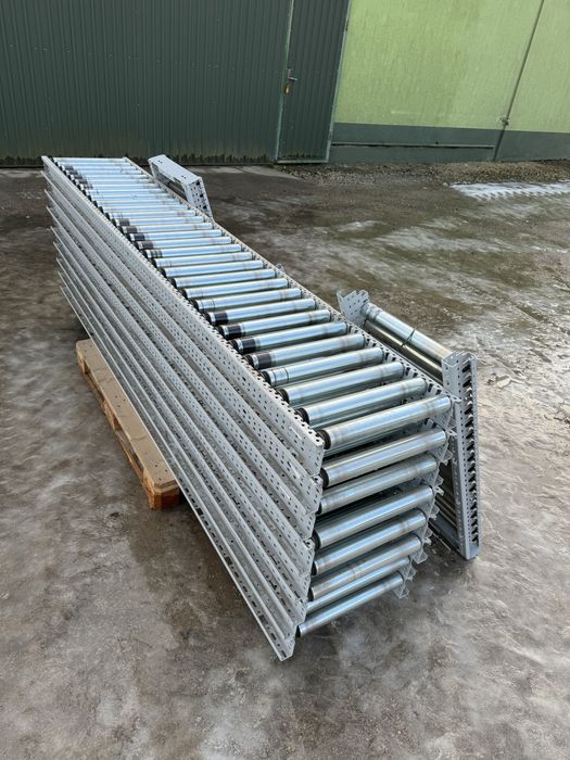 Przenośnik Rolkowy Interrol metalowy na łożyskach