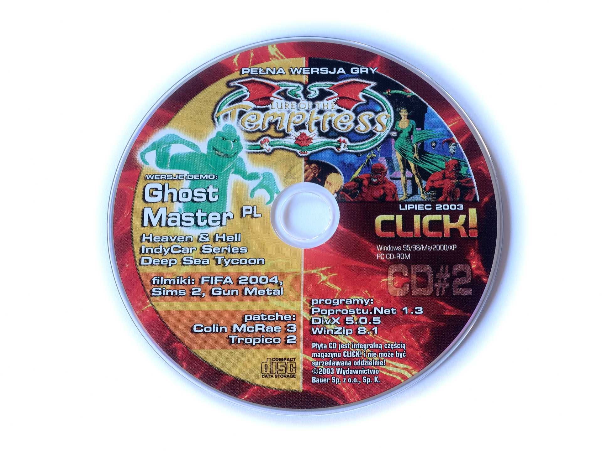 Lure of Temptress gra PC Przygodówka/ Point'n'Click' - CD CLICK! 8/03