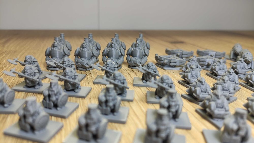 Runewars figurki Krasnoludów