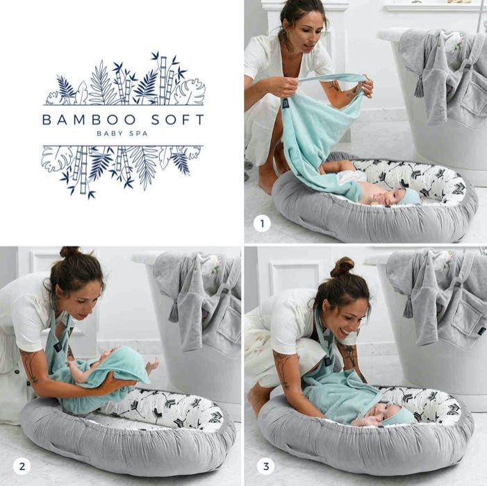 Toalha bebé de bambu da marca premium la Millou