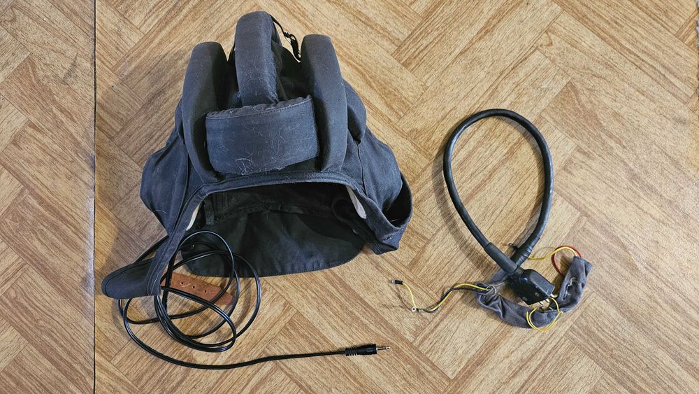 Oryginalny Hełmofon Czołgisty T-34